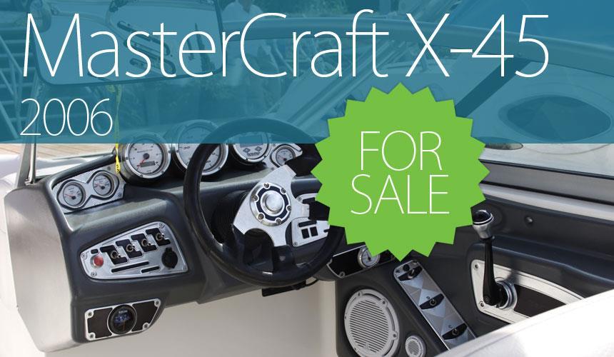 Катер MasterCraft X-45